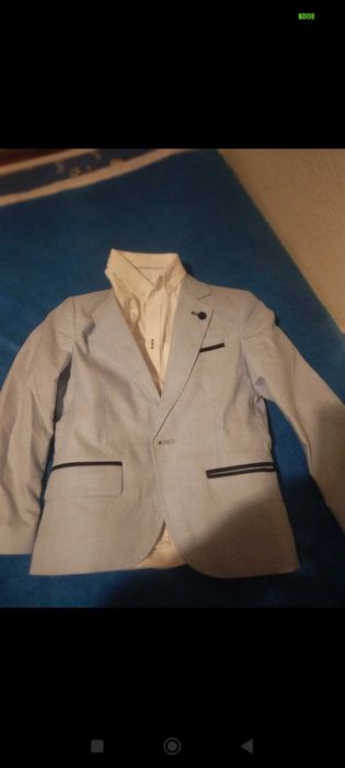 Blazer de menino usado apenas uma vez