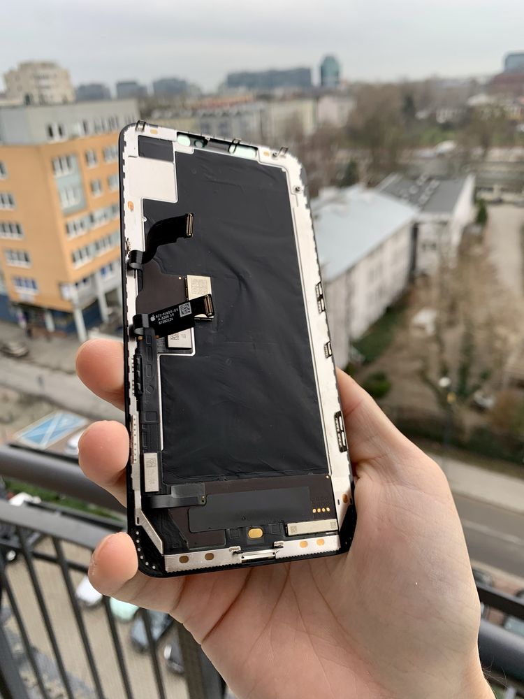 Iphone Xs Max oryginalny wyświetlacz ekran wymiana montaż