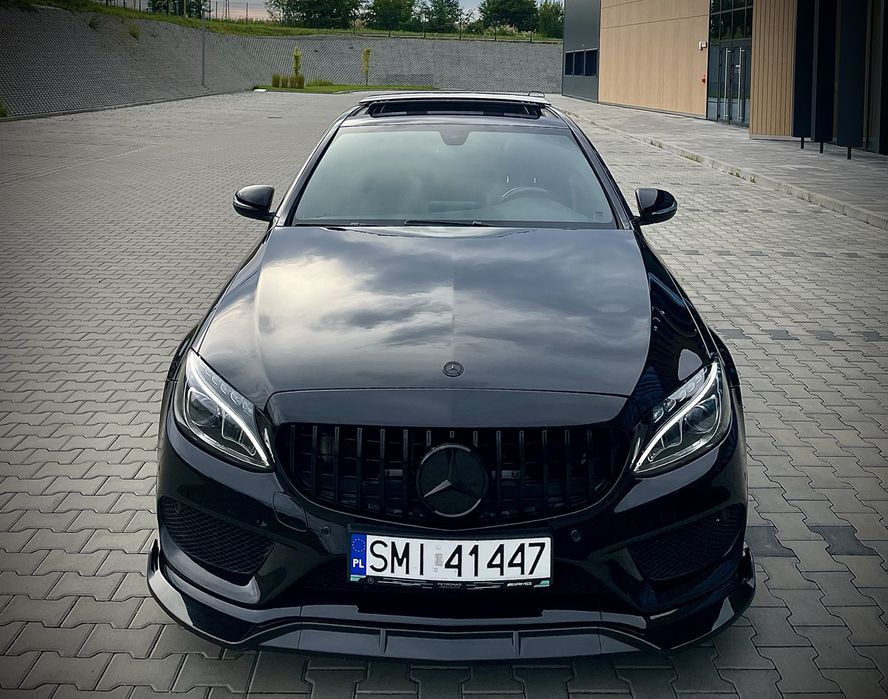 Mercedes Benz C klasa W205 AMG 220D 2016r 7G Tronic Automat Łopatki