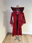 Strój przebranie na halloween 128 cm wiedźma czarownica