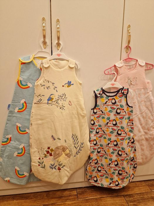 Śpiworki zestaw śpiworek do spania niemowlęcy od 6 do 24 miesięcy