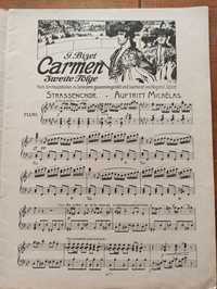 Nuty na fortepian Carmen, Georg Bizet