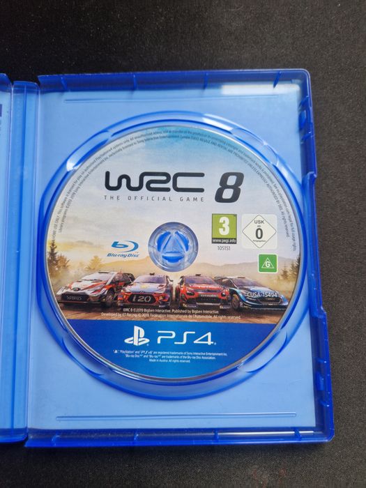 Wrc 8 PS4 Bardzo dobry stan