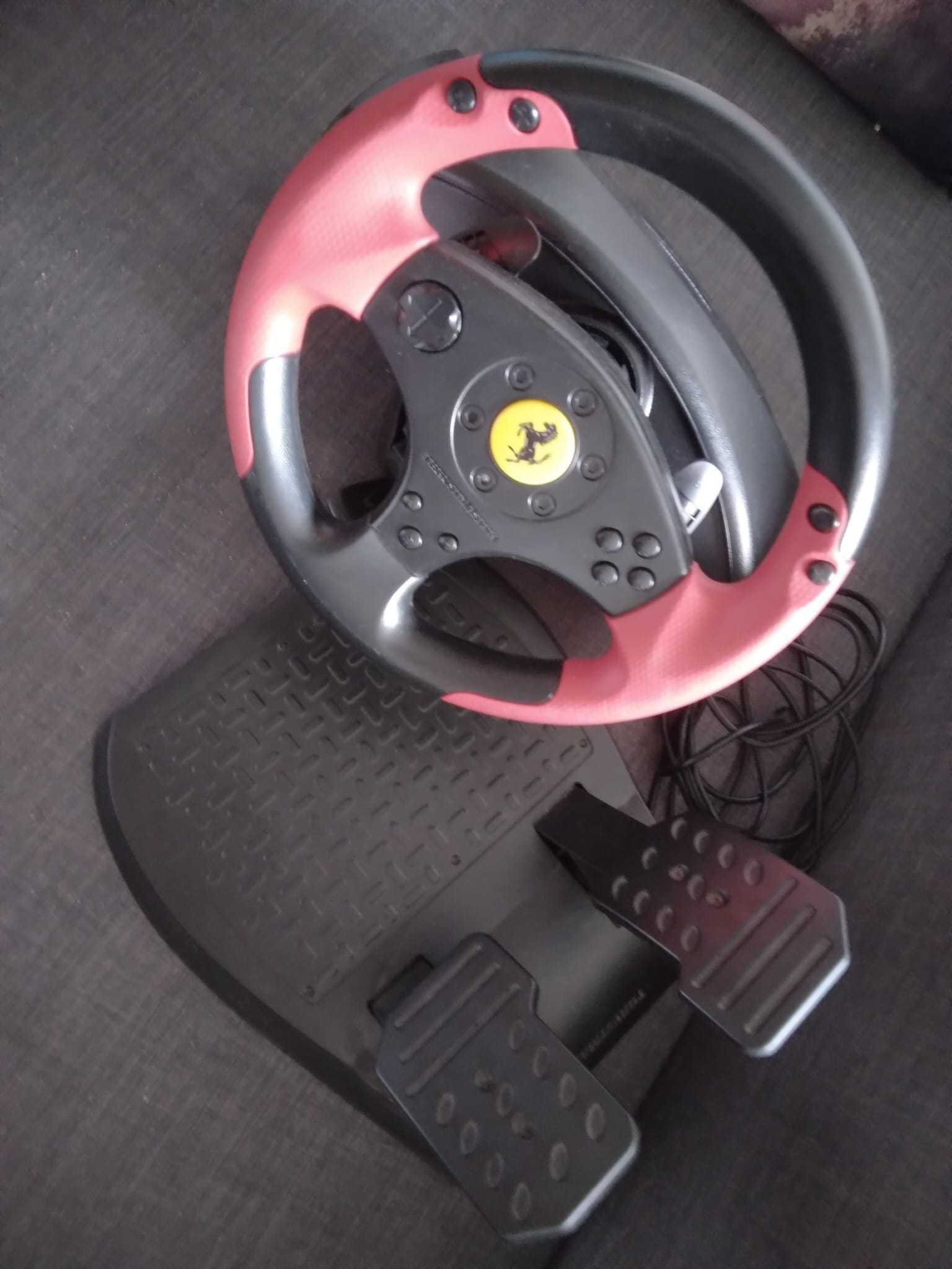 Volante e Pedais Thrustmaster Red Legend Edition