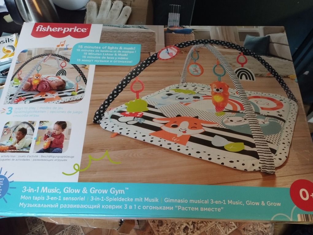 Mata dla dzieci Fisher-Price 3 in 1