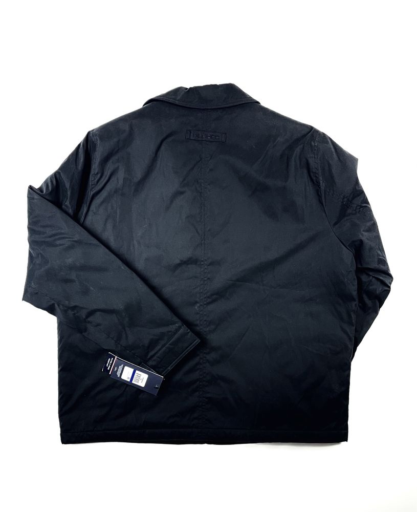 50 54 XL 3XL Tommy Hilfiger стеганная куртка ветровка черная