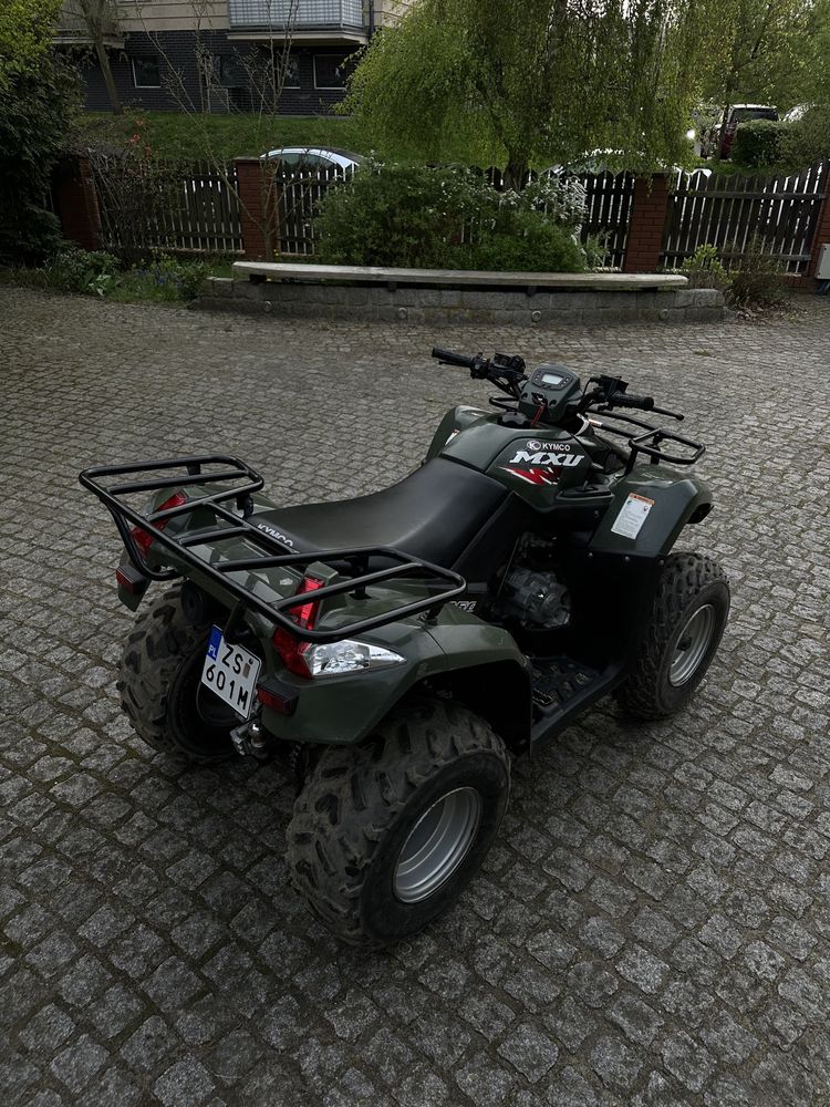 Quad Kymco MXU 250 z 2014 rok HOMOLOGACJA ATV