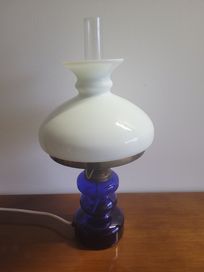 Starą lampka  kobaltowa retro