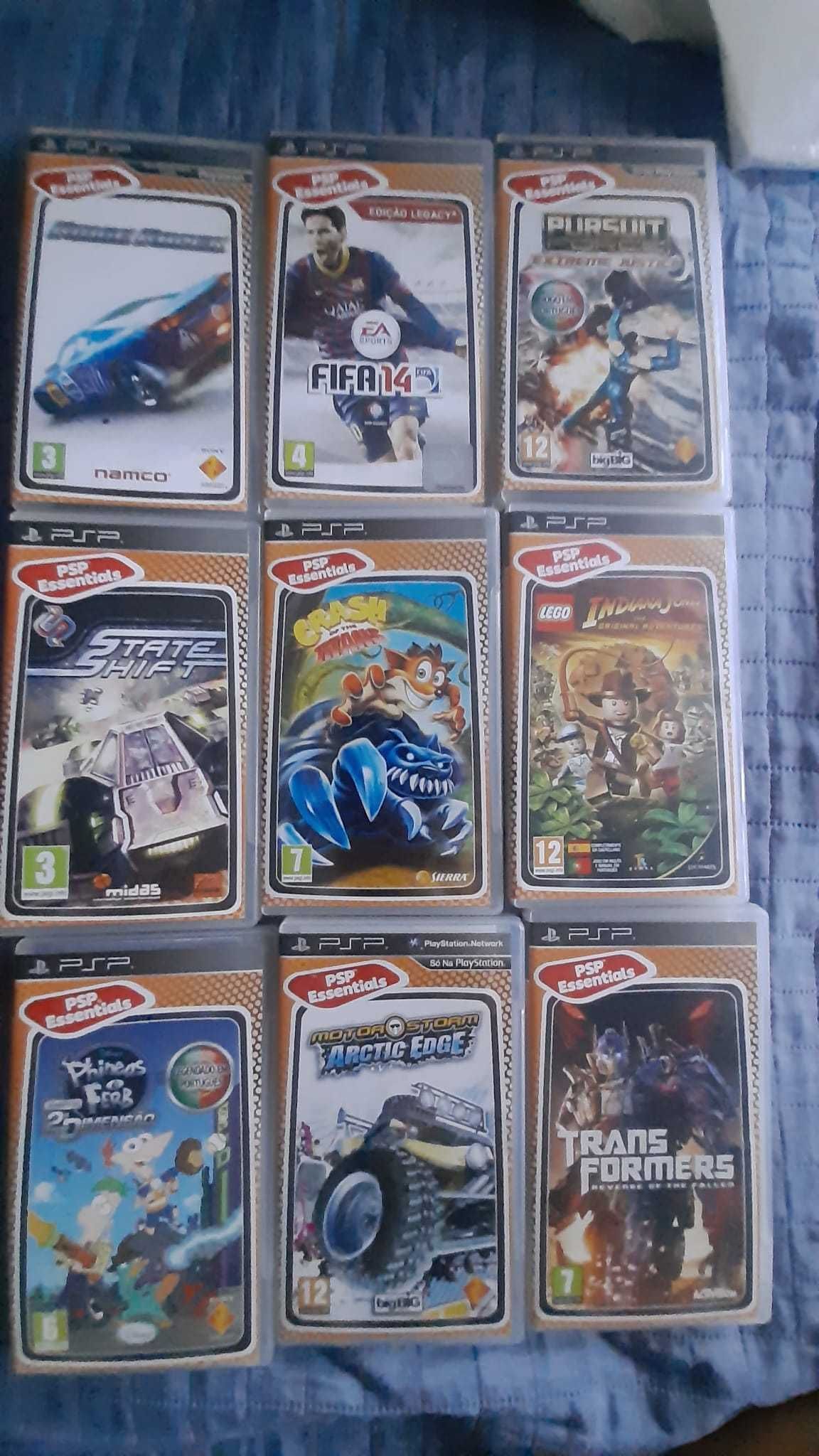 Vários jogos psp