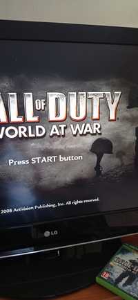 Xbox 360 Call od Daty World At War