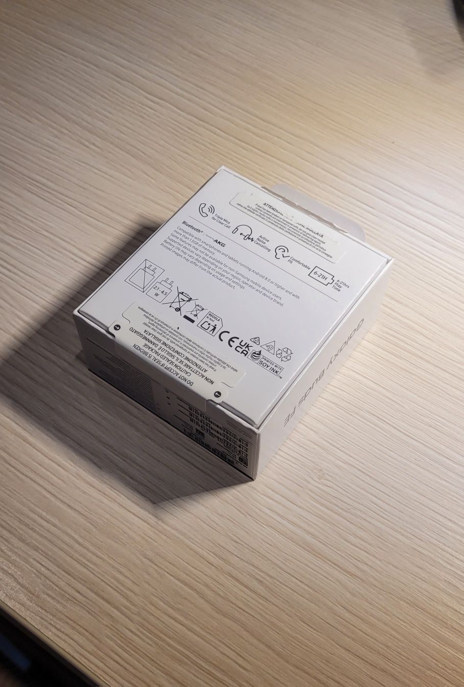 Słuchawki Samsung Galaxy Buds FE grafitowe