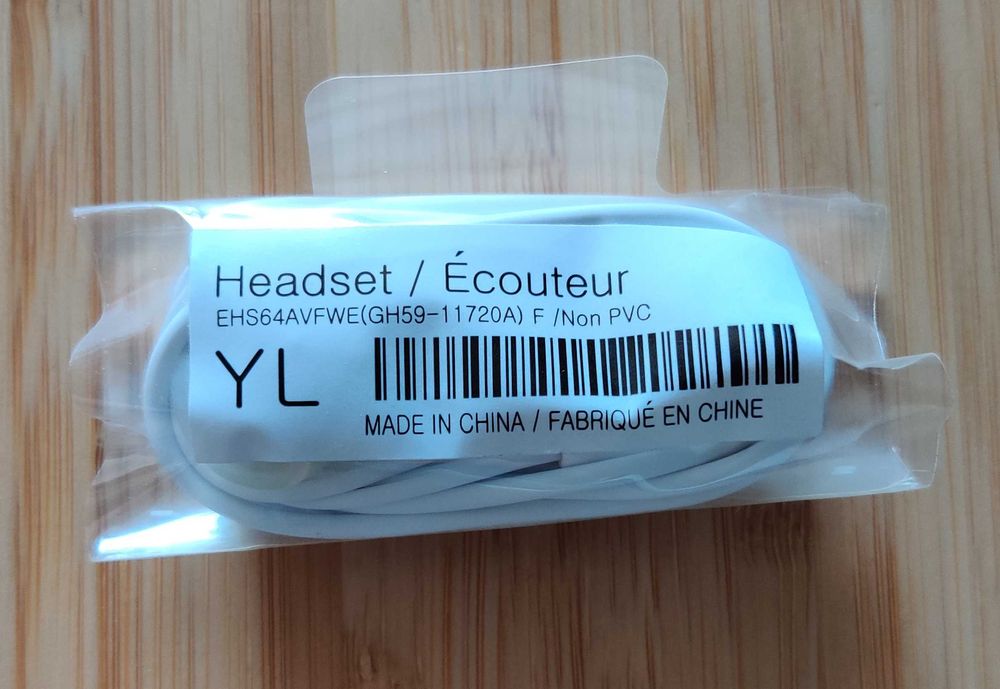 Oryginalny zestaw słuchawkowy Samsung EHS64AVFWE Jack 3.5mm White