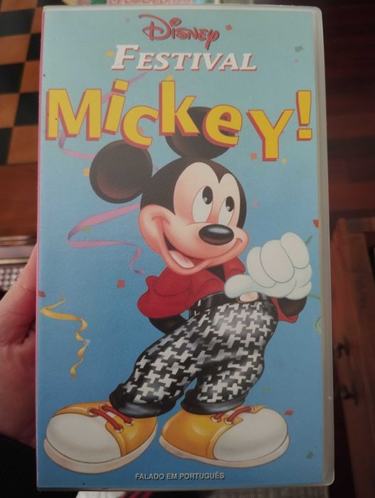 VHS Festival Disney Cartoon Classics (1990 - 96) DUB PT-BR