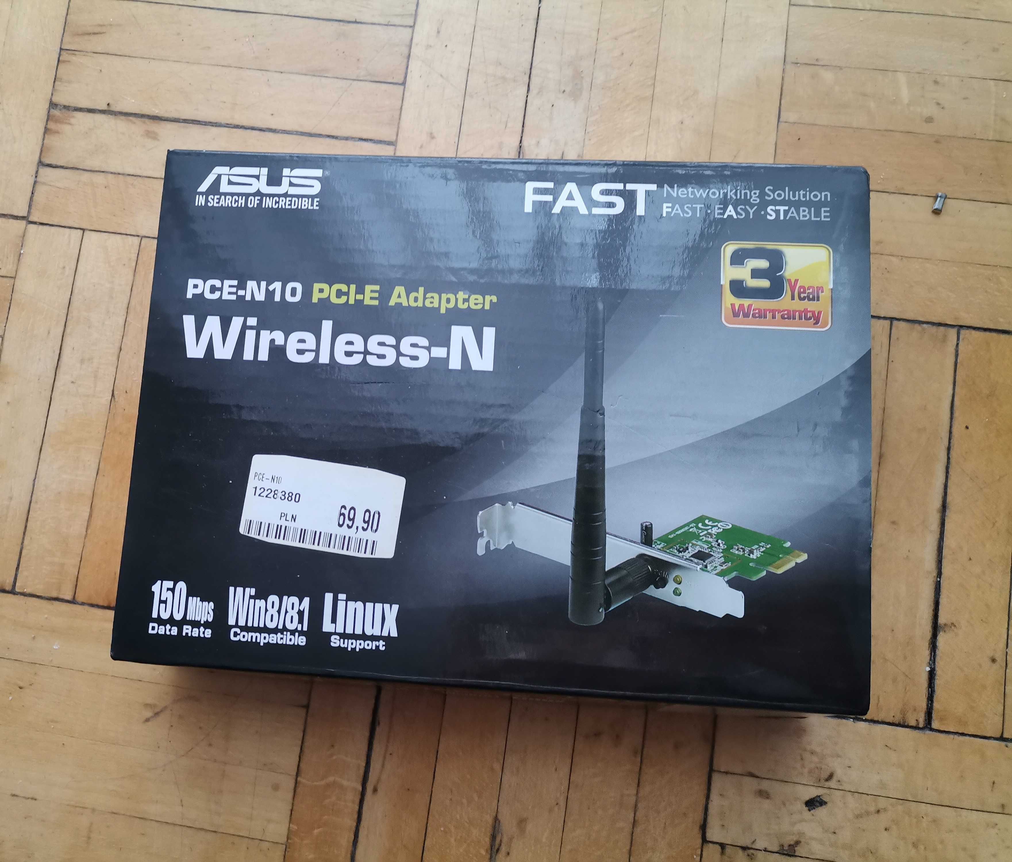 PCI-E Adapter PCE-N10 Wireless-N