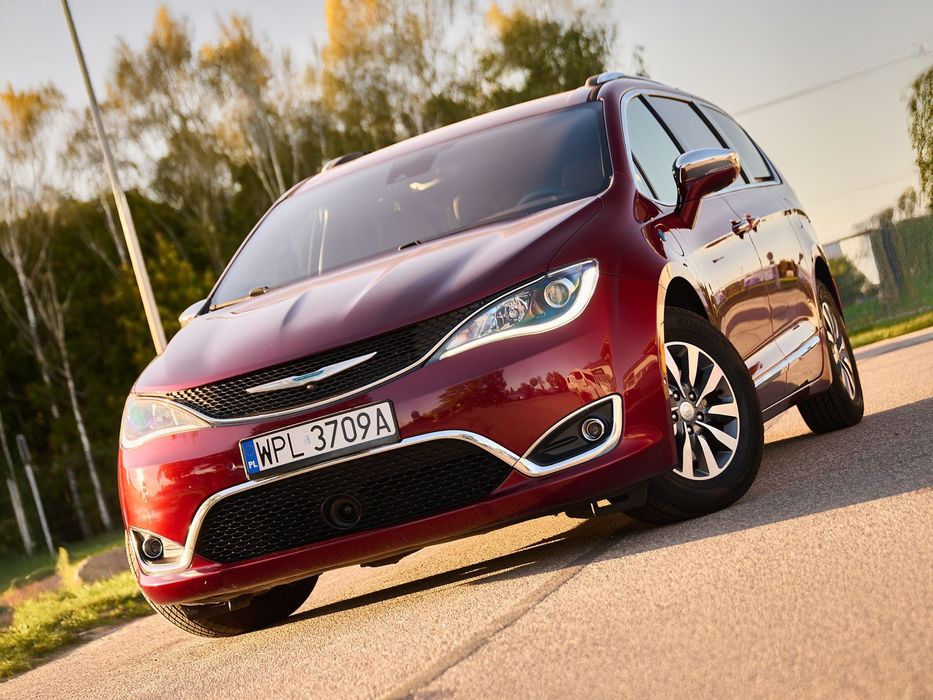 Chrysler Pacifica 3.6 V6 292KM Hybrid Plug-IN Limited • Kamera 360  • DVD • Zarej w PL