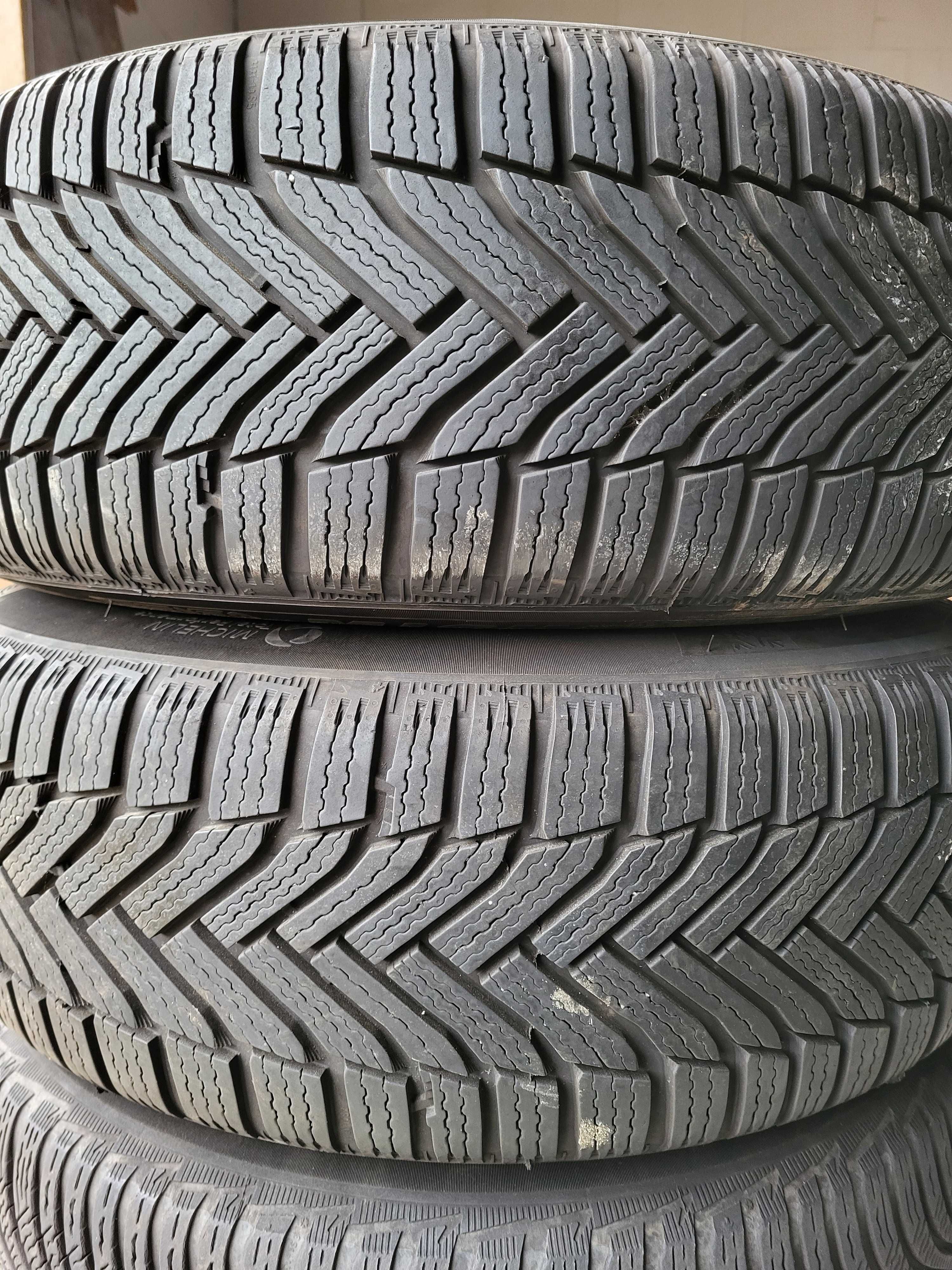 [K272] Koła zimowe 17 Cali 5x112 Michelin 225/55/17 7mm Audi VW