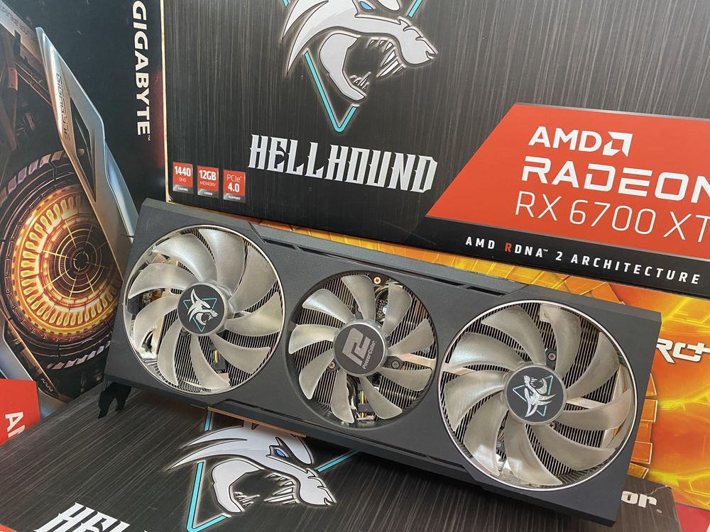 Rx 6700xt 12 gb на пломбе