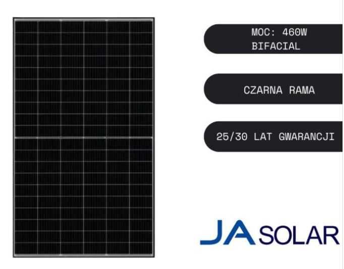 Panele fotowoltaiczne Ja Solar 460W LB_BFT BIF.
