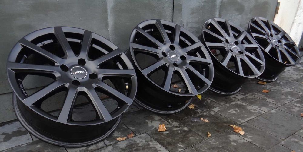 Czarne alufelgi 17 cali AUTEC 4x108 Ford, Opel, Peugeot, Citroen