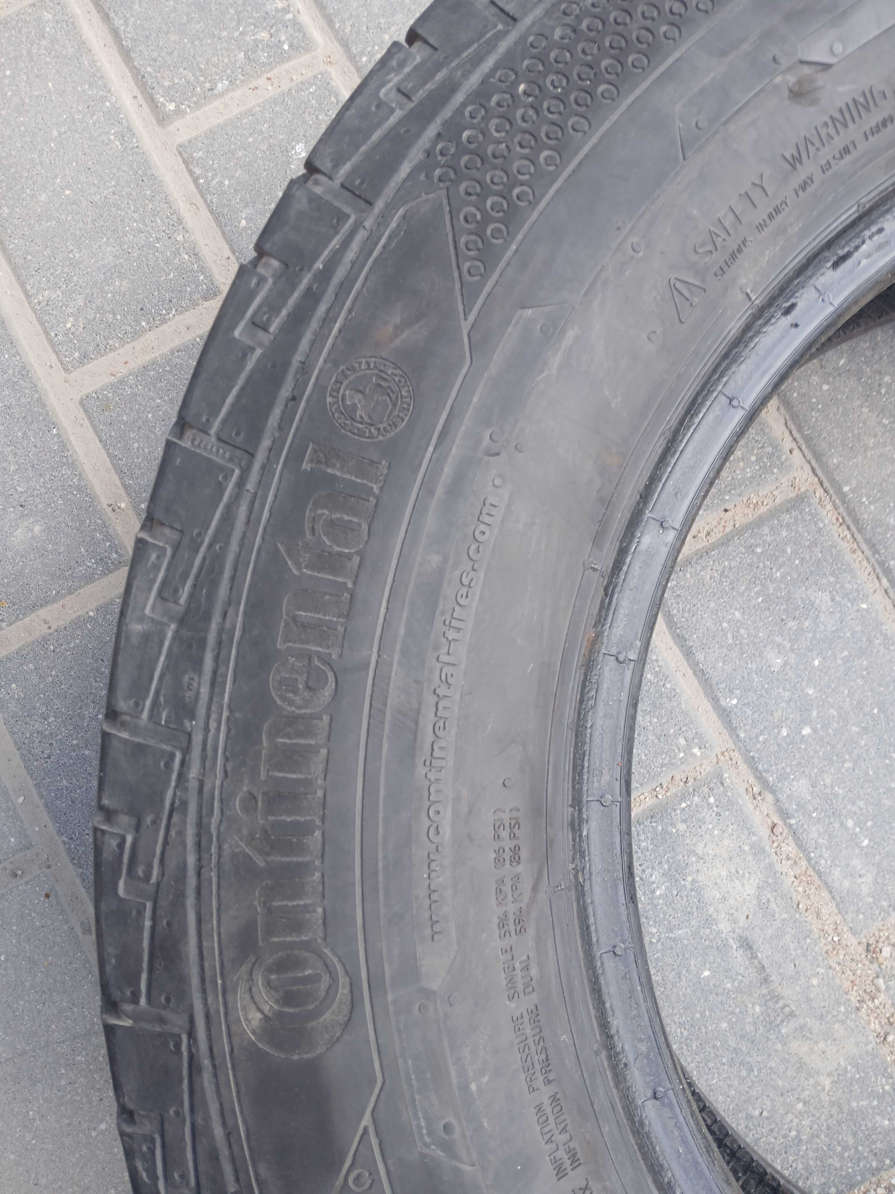 2x używane opony letnie 215/75 R16C Continental Gwarancja Montaż