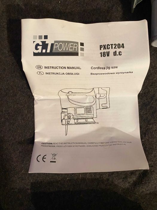 Wyrzynarka bezprzewodowa z ładowarką