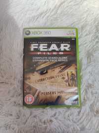 Gra Xbox360 / Xbox 360 - Fear files UNIKAT ( język ANG )