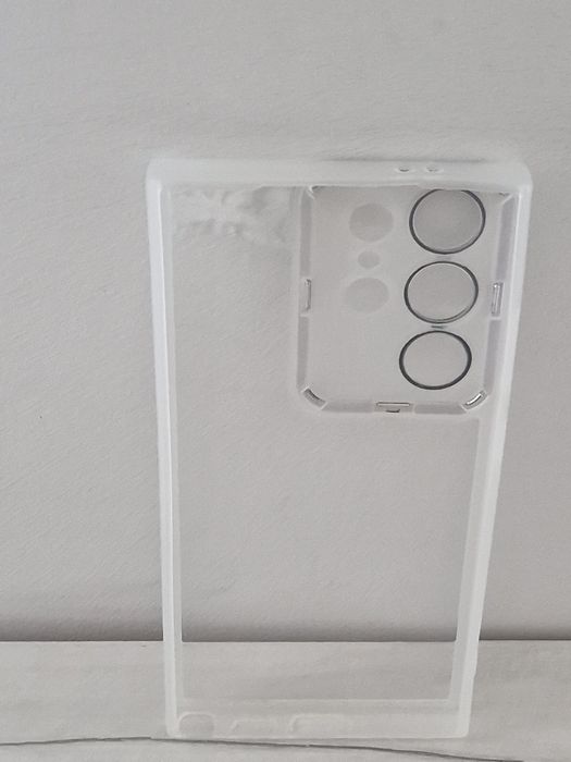 Protective Lens Case do Samsung Galaxy S24 Ultra biały clear