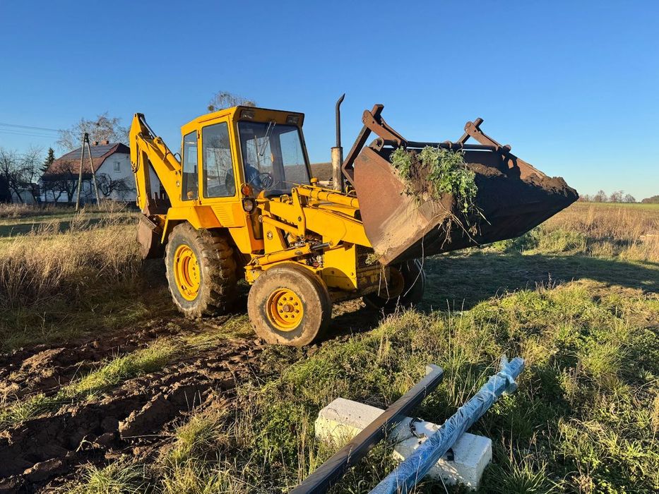 Koparko ładowarka Ford 550 paleciak