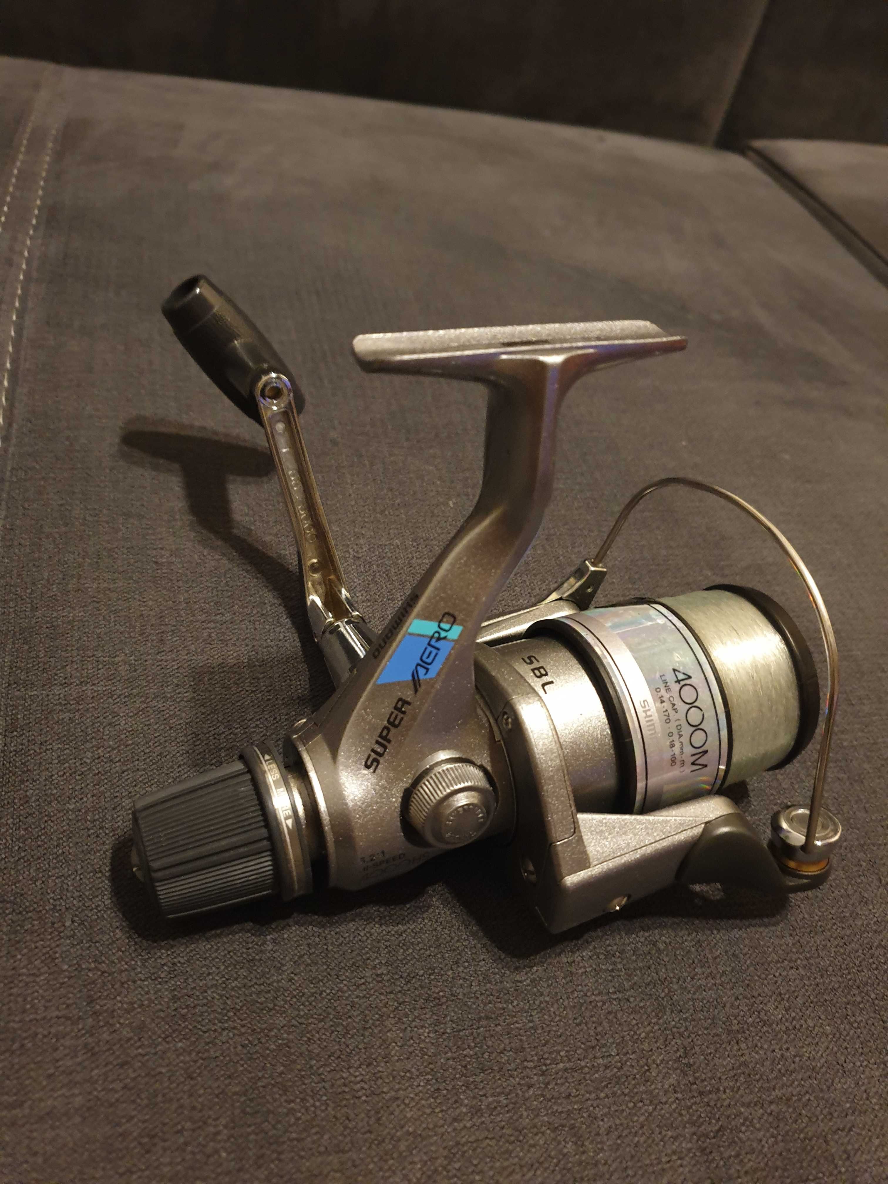 Shimano Super Aero 4000M, Sonik Xtractor 5000 (dwa kołowrotki)