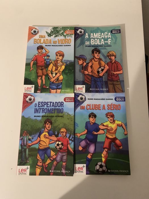 Livros coleção de futebol