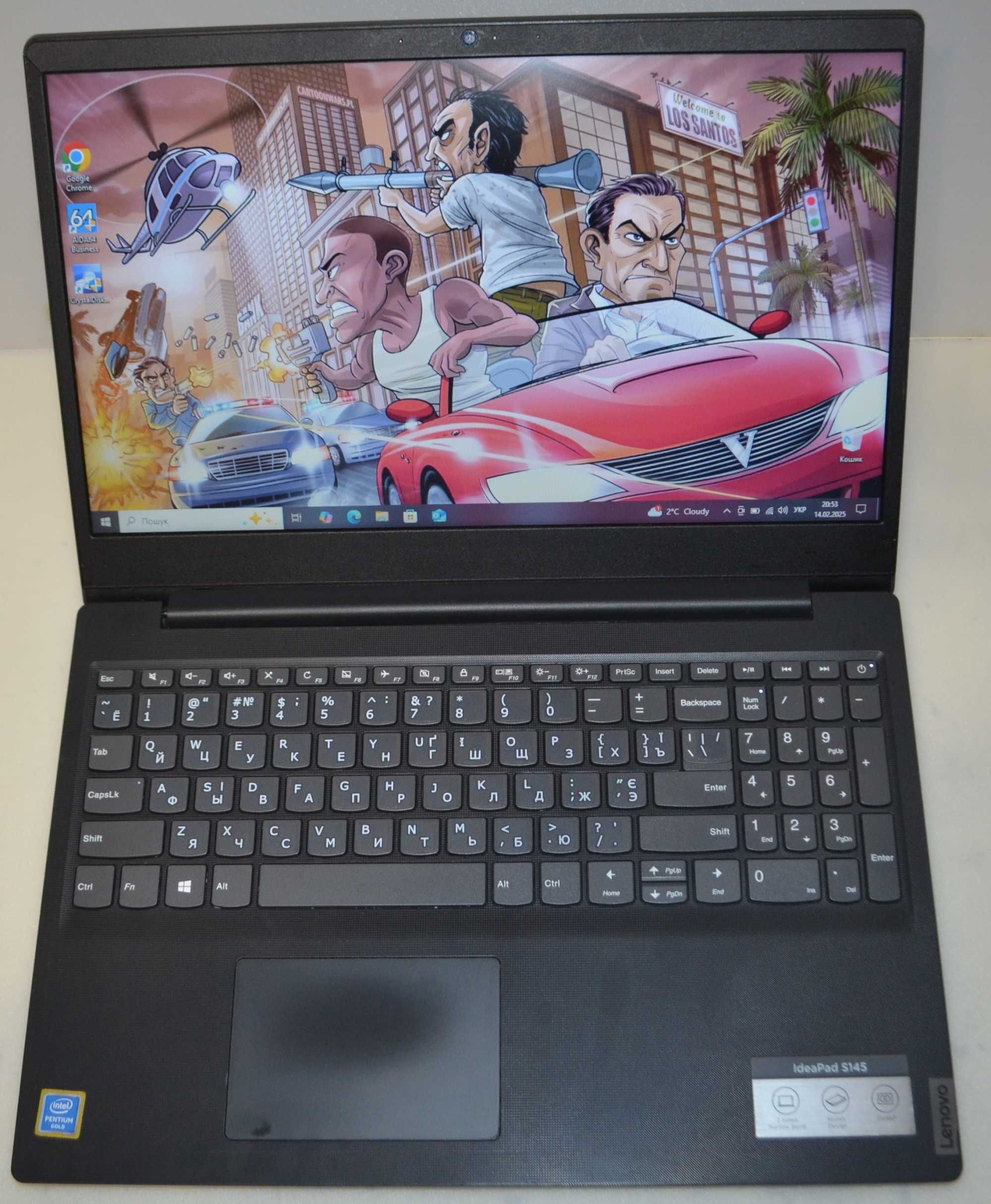 Lenovo IdeaPad S145 \ Intel 5405U \ 8Gb \ SSD 256Gb