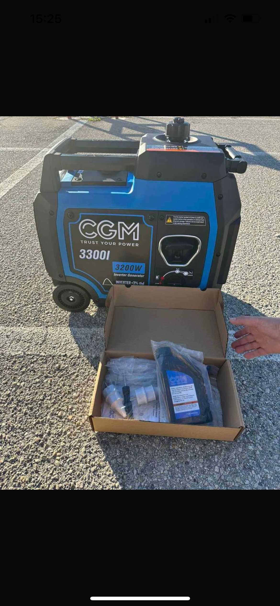 Инверторный бензиновый генератор CGM 3300i