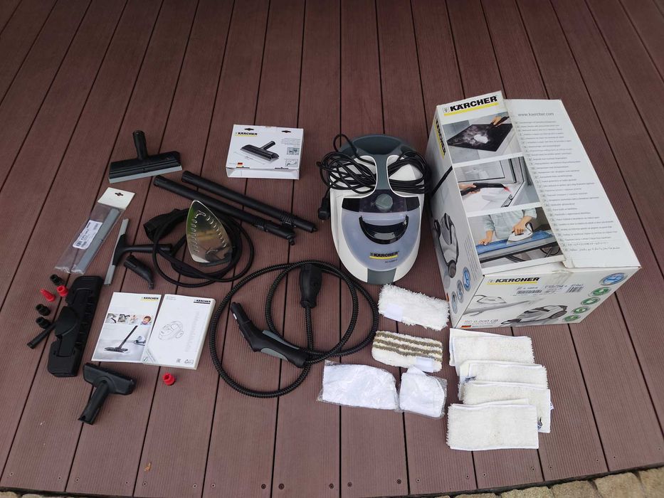 Profesjonalna Parownica 2200W 4.2bar Karcher SC6800 Żelazko Akcesoria