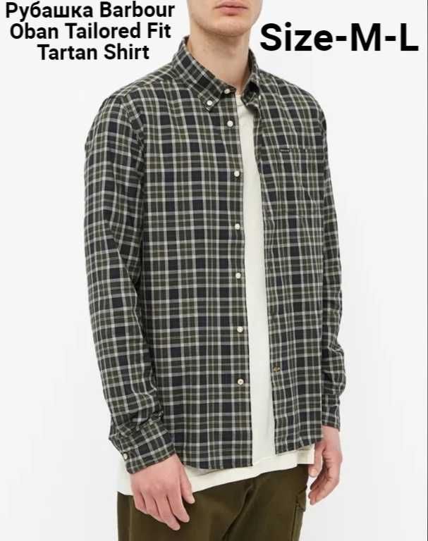 Рубашка Barbour Oban Tailored Fit Tartan Shirt (overshirt)