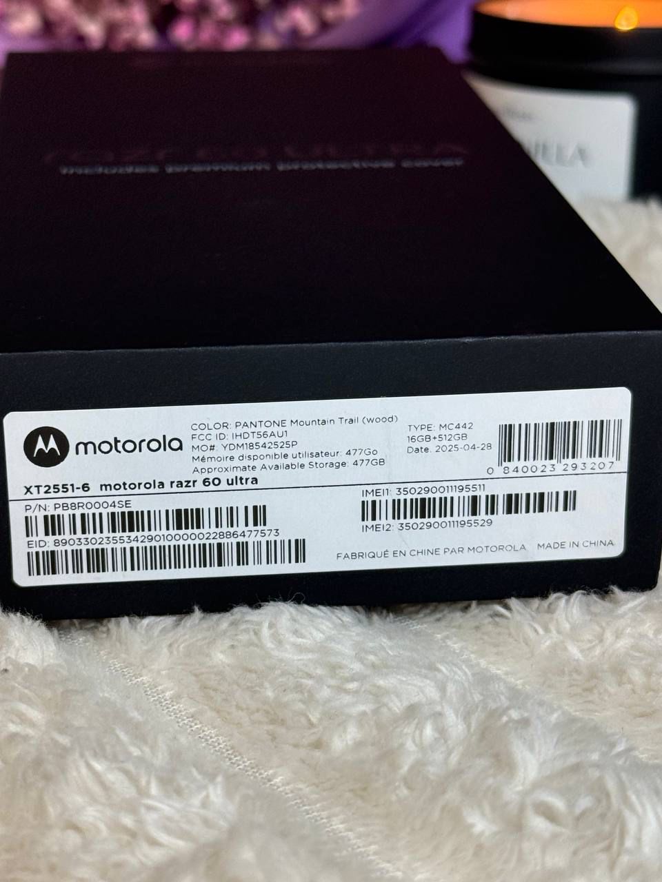 Motorola Razr 60 Ultra 16/512GB