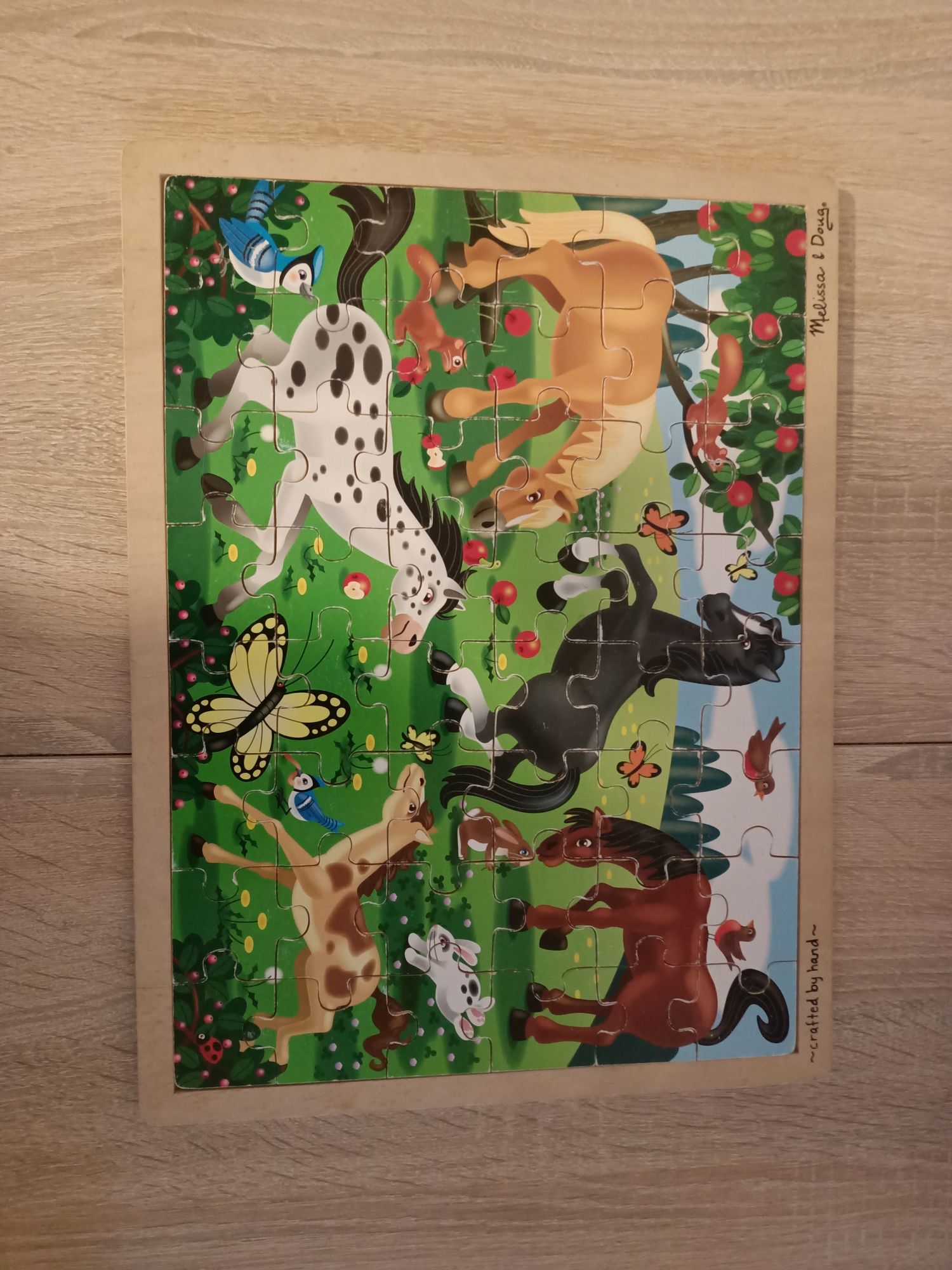 Puzzle konie melissa&doug