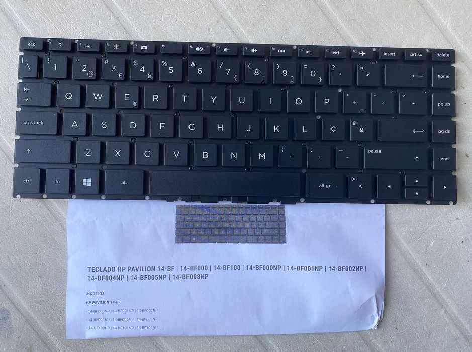 TECLADO computador HP PAVILION 14-BF
