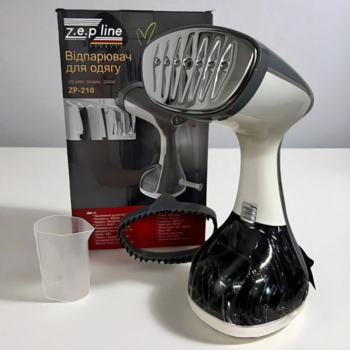 Відпарювач, отпариватель Zepline ZP-210, 3000Вт. Сірий, червоний, чорн