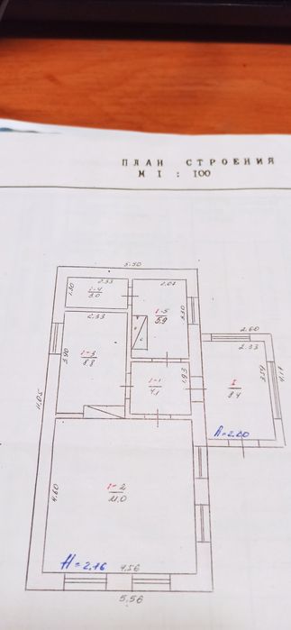 Цегляний будинок в селі Бокиївка, Волочиський р-н, Хмельницької обл