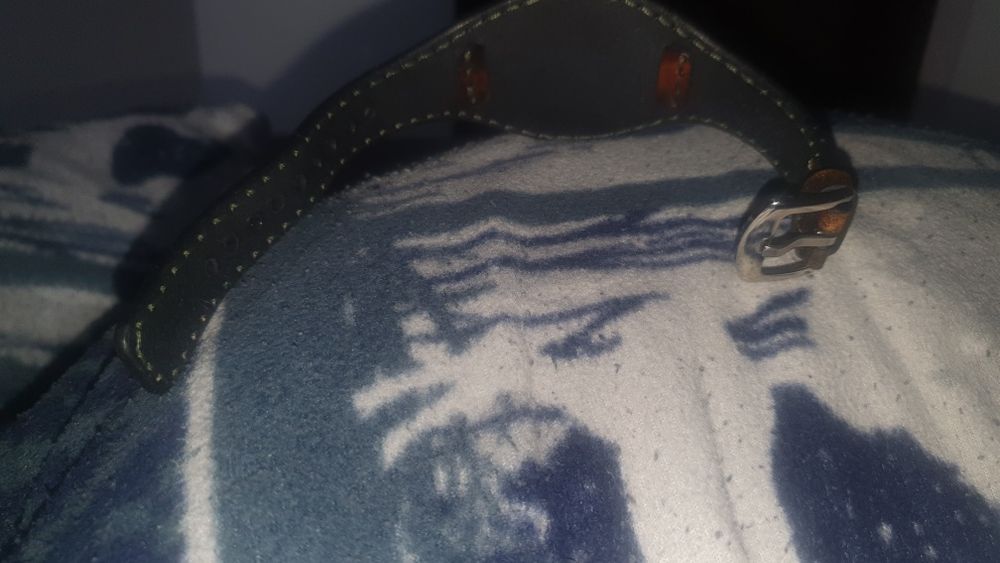 Pasek do zegarka z podkładką jednoczęściowy .18mm skóra naturalna