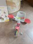 Triciclo para duas etapas com mala e para sol