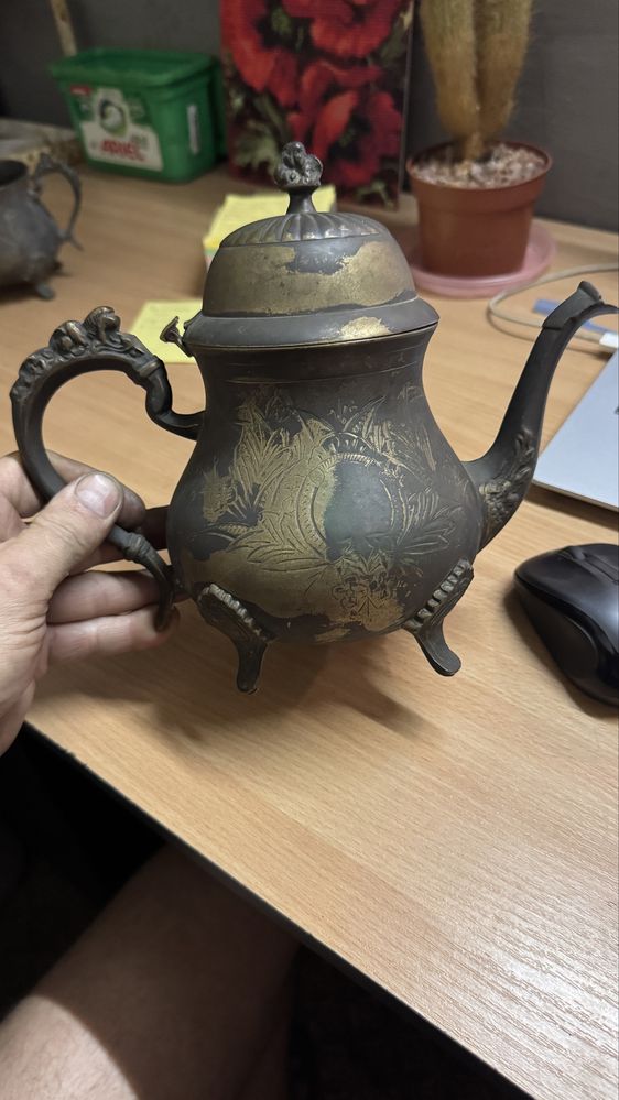 Набор заварник, молочник, сахарница.
