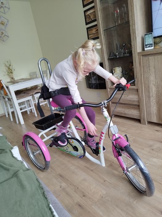 Rower trójkołowy rehabilitacyjny vermeiren happy