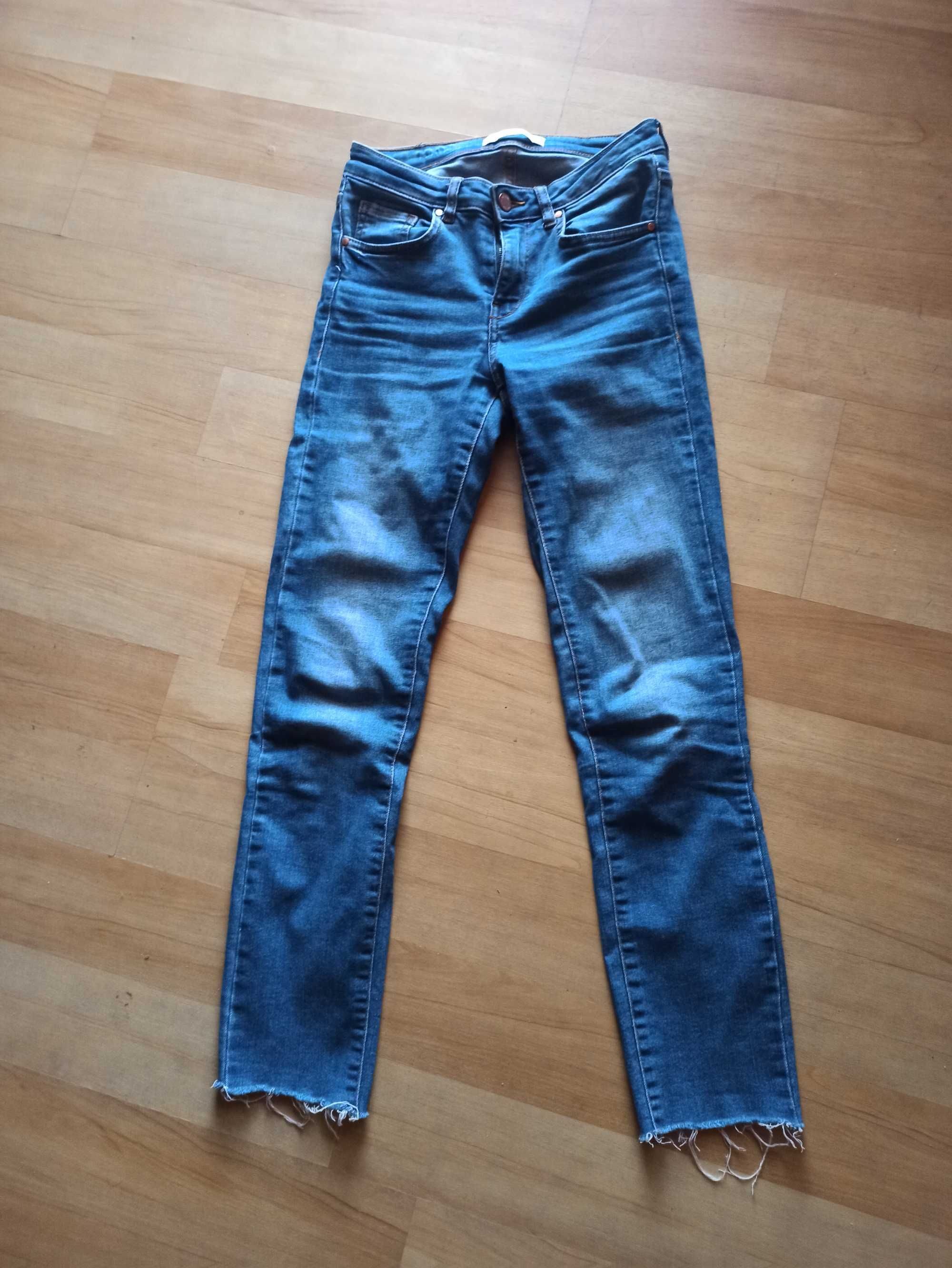 spodnie jeansowe 36 S damskie