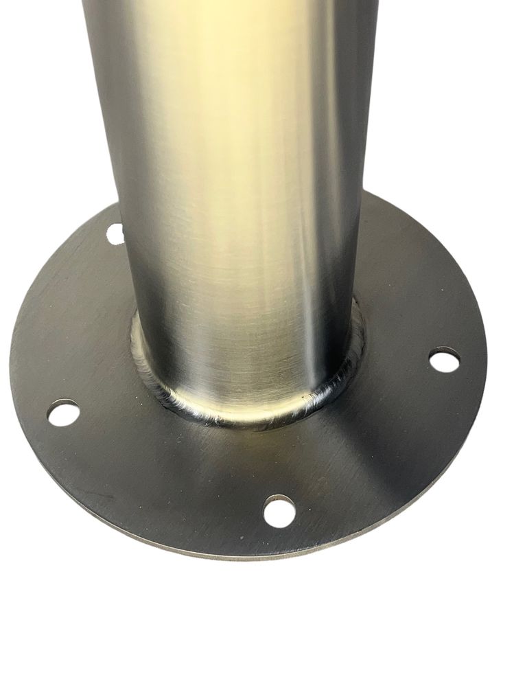 Kran ogrodowy hydrant słupek kranik 90cm INOX pobór wody na słupku