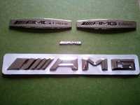 Conjunto 4 Símbolos Mercedes AMG