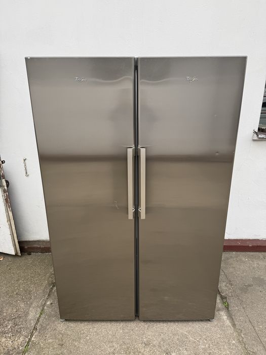 Zestaw Chłodziarka+Zamrażarka Whirlpool 188cm. No Frost. Gwarancja