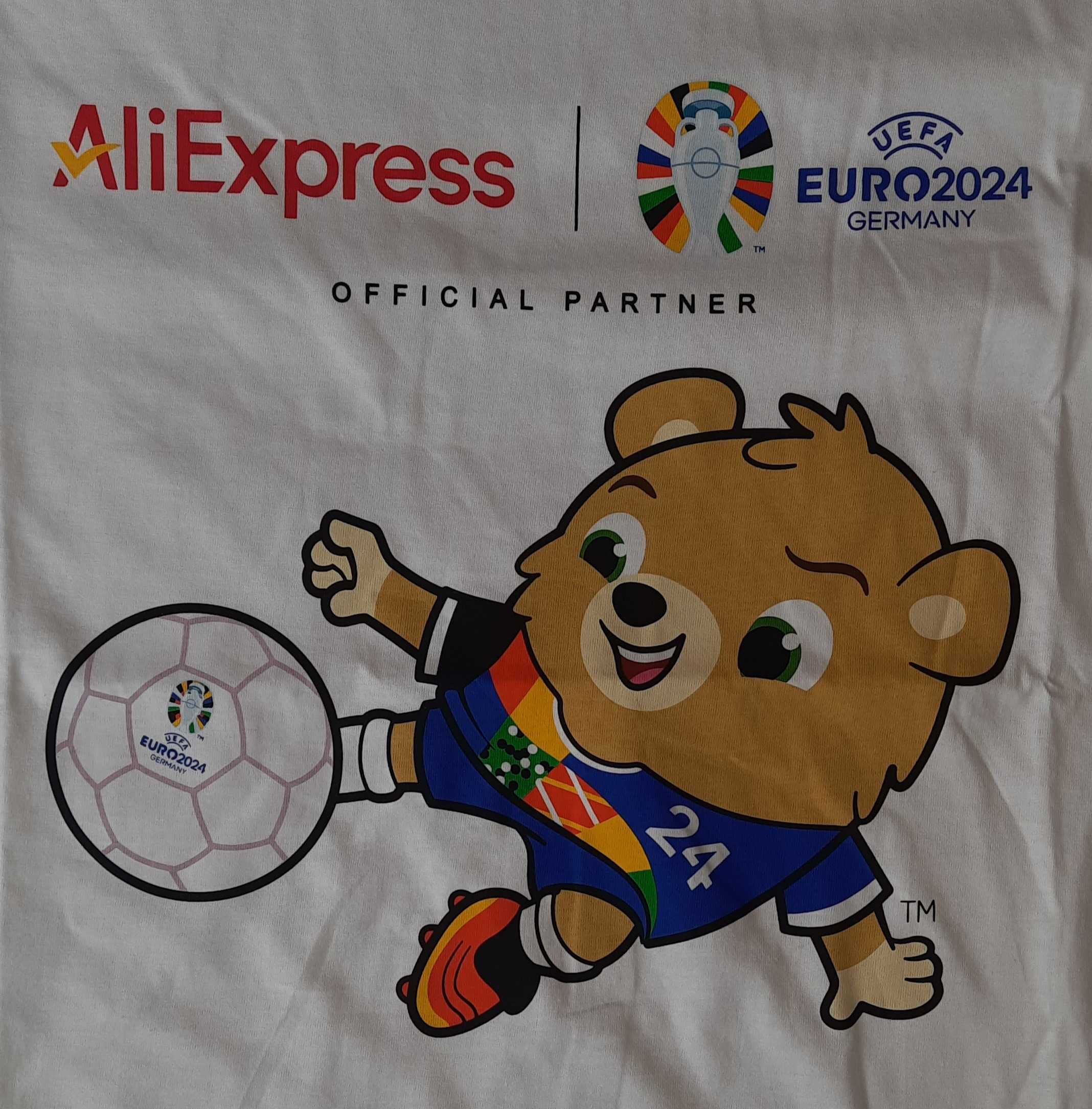Брендовая футболка Евро 2024