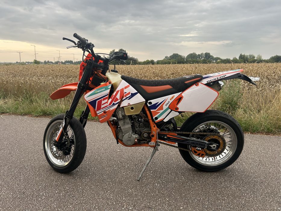 KTM EXC 520 SM Supermoto Zarejestrowany na A2 Hanbreake