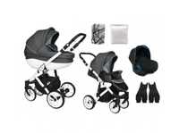 Wózek dziecięcy 3 w 1 firmy Baby Merc-Faster 2 Style